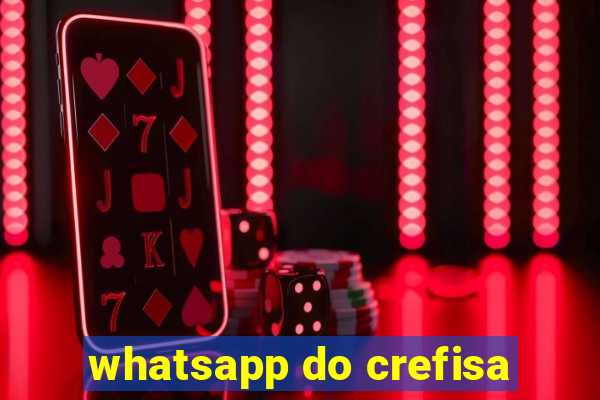 whatsapp do crefisa